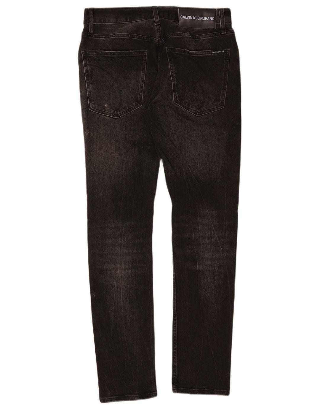 Calvin Klein Herre Slim Jeans W29 L32 Sort Bomuld