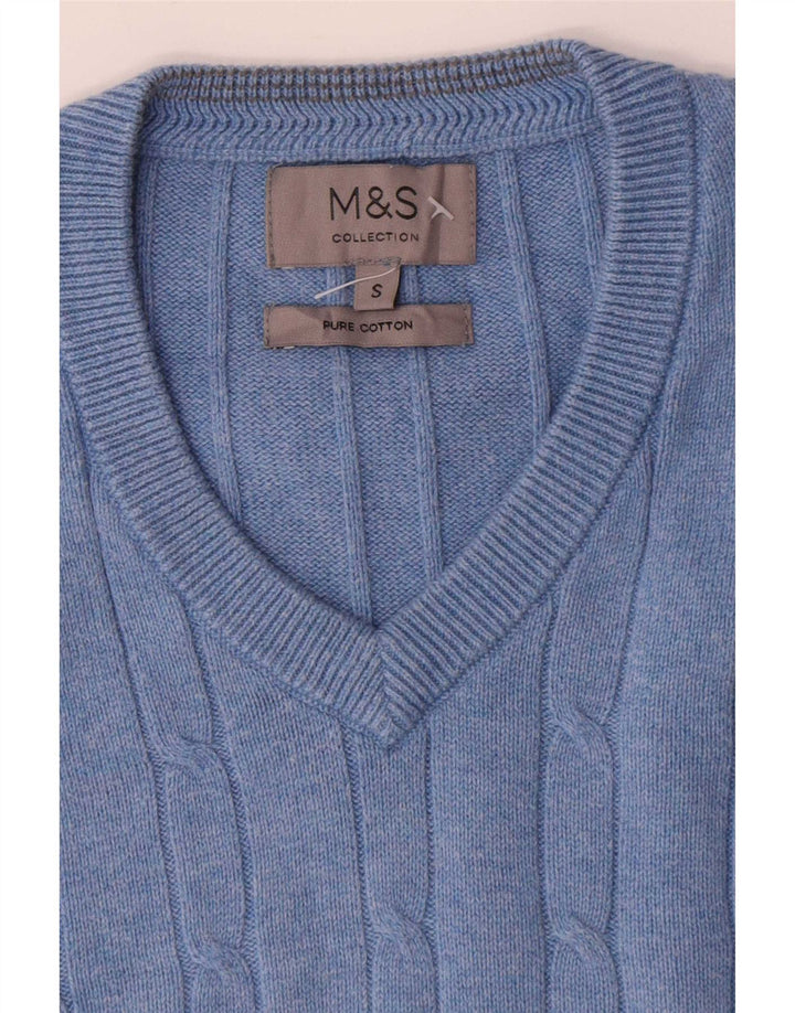 Marks & Spencer Herrevest Tank Top Lille Blå Bomuld