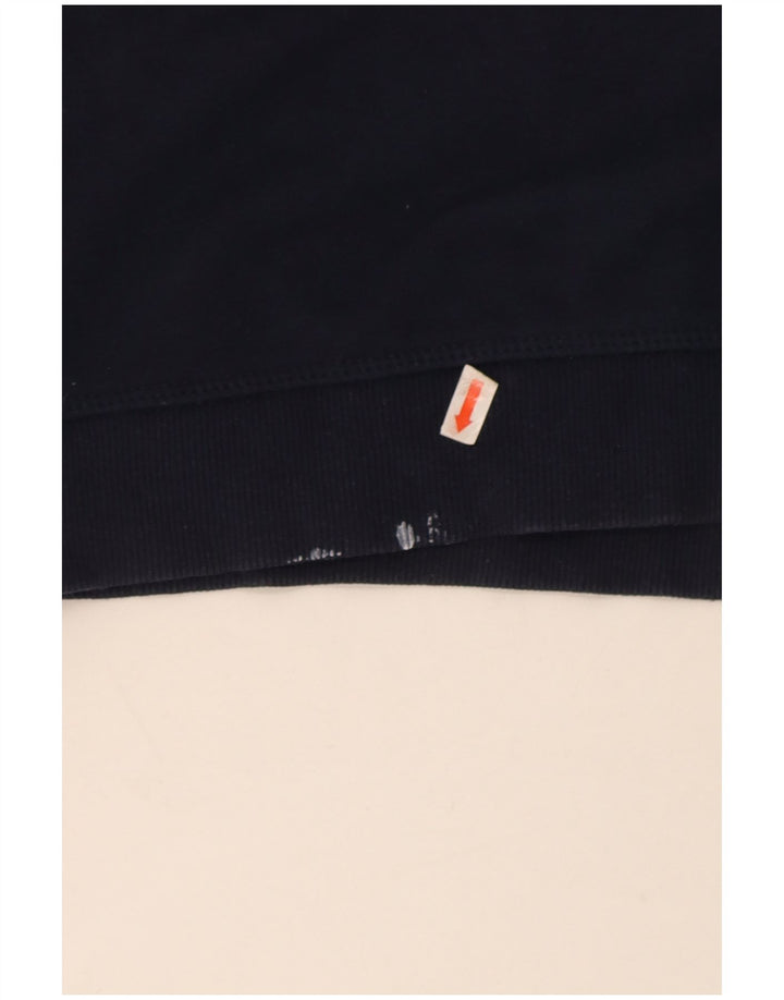 James Pringle herre sweatshirt jumper stor marineblå bomuld