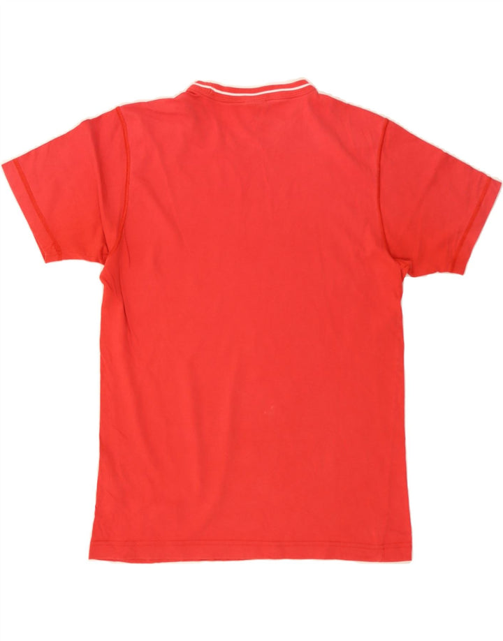 CHAMPION Mens Graphic T-Shirt Top Medium Red Cotton Vintage Champion and Second-Hand Champion from Messina Hembry 