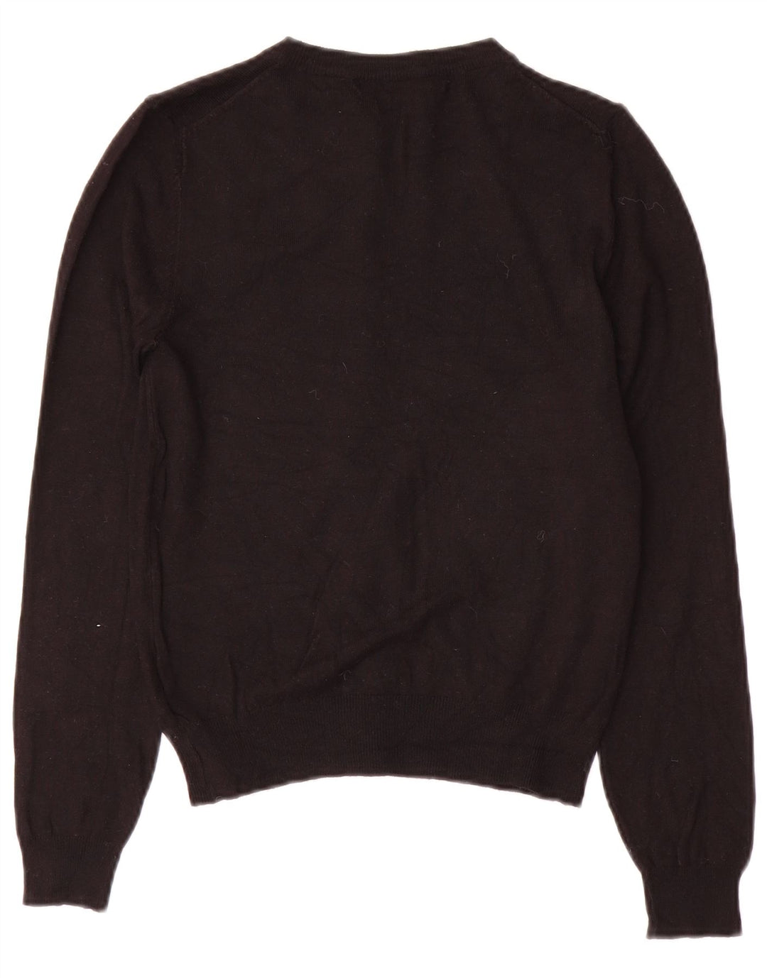Marks & Spencer Dame Cardigan Sweater UK 8 Small Black Viscose