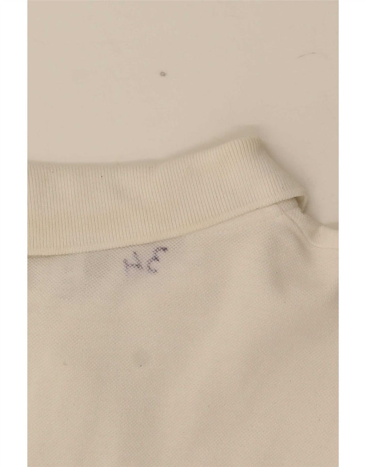 Moschino herre poloshirt Medium hvid bomuld