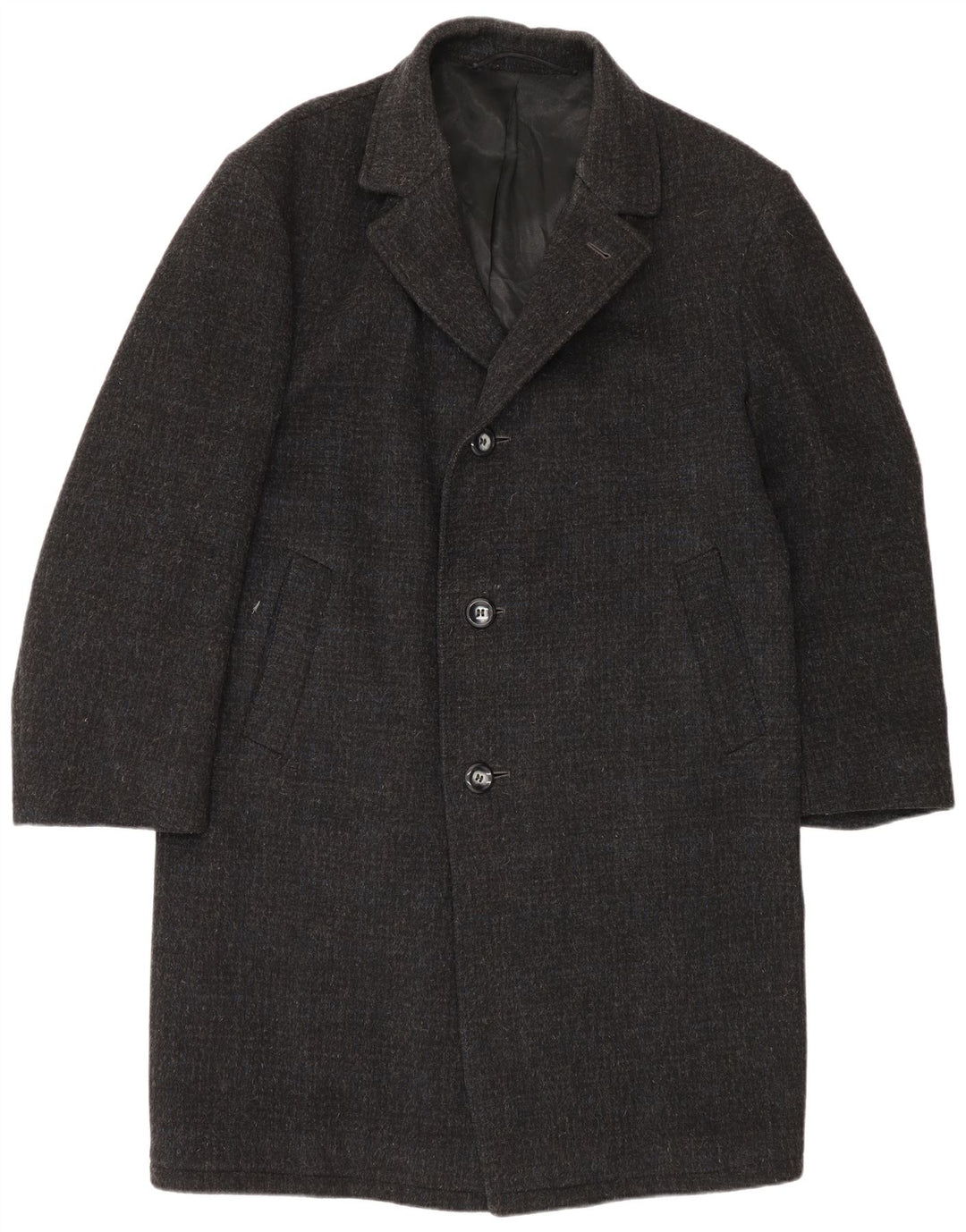 Vintage overfrakke til mænd UK 38 Medium Grey
