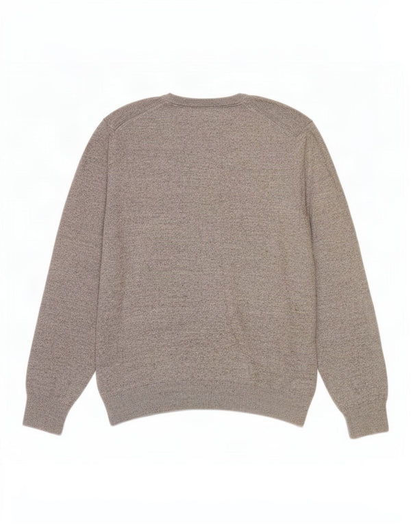 Marks & Spencer Herre V-hals sweater XL Grå Bomuld