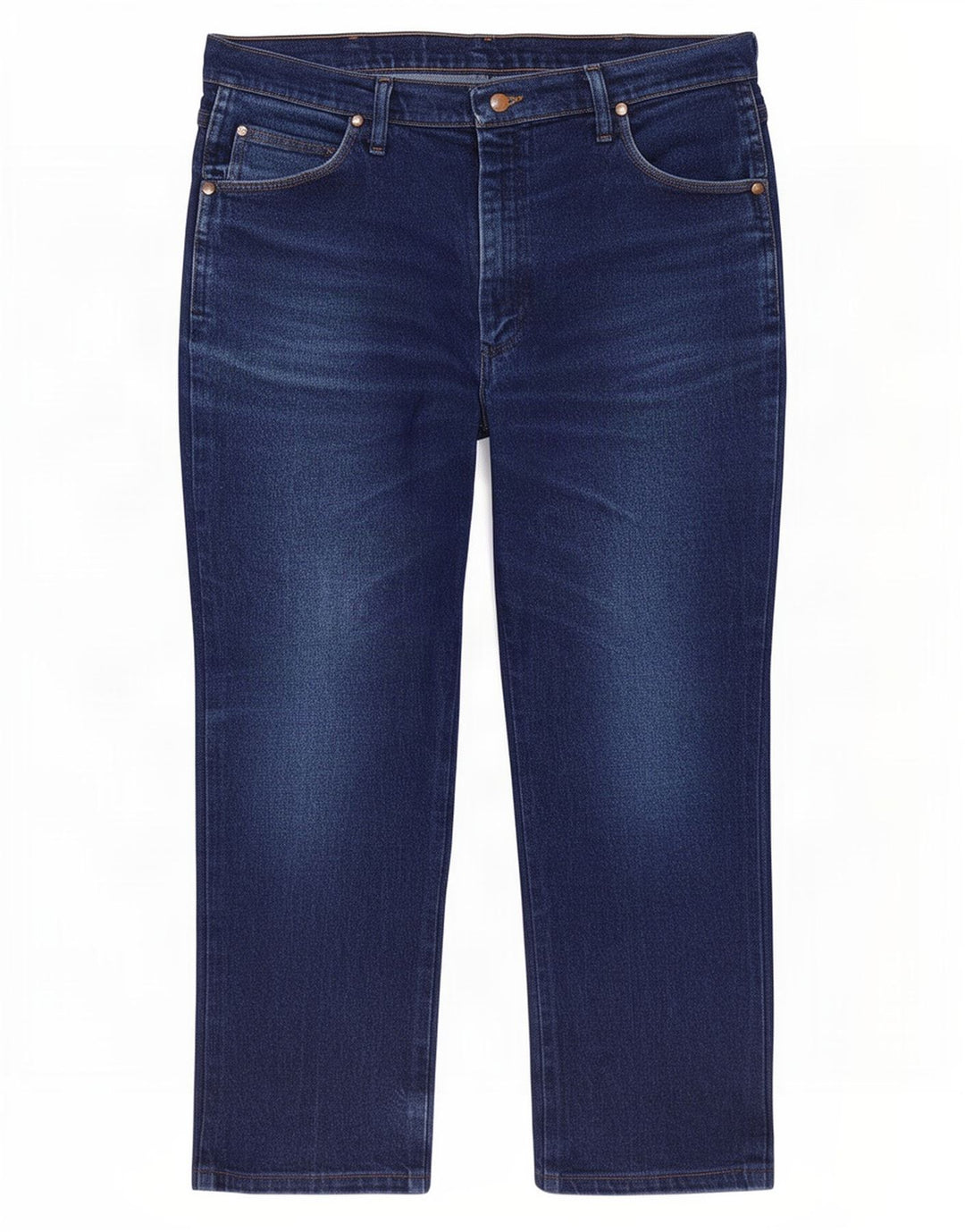 Wrangler Straight Jeans til mænd W36 L26 blå bomuld