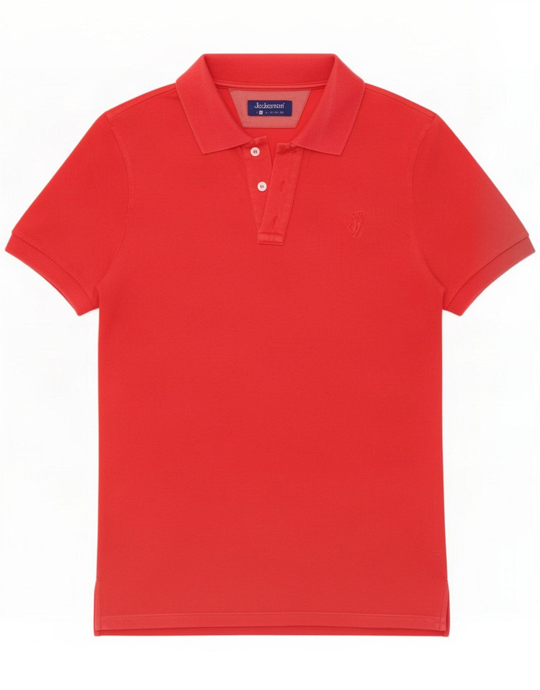 Jeckerson Poloshirt til mænd Medium Rød Bomuld