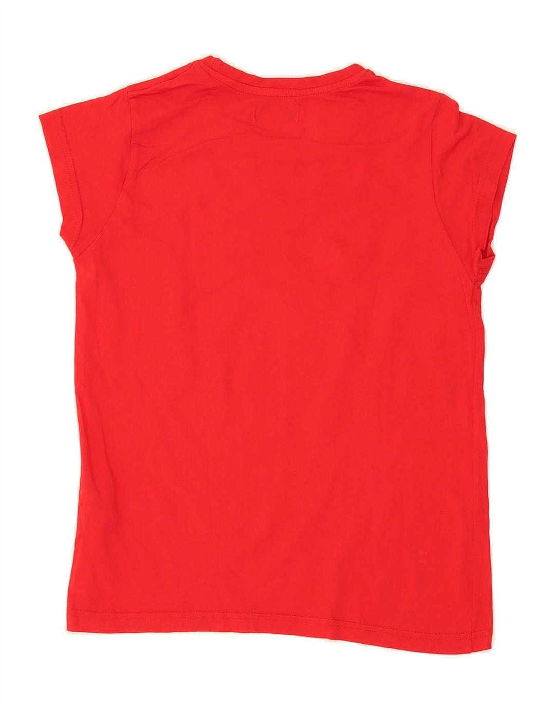 KAPPA Womens T-Shirt Top UK 10 Small Red Cotton Vintage Kappa and Second-Hand Kappa from Messina Hembry 