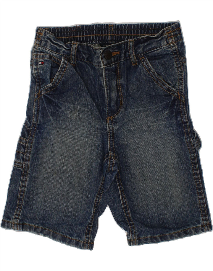 TOMMY HILFIGER Boys Denim Shorts 2-3 Years W20 Blue Cotton Vintage Tommy Hilfiger and Second-Hand Tommy Hilfiger from Messina Hembry 
