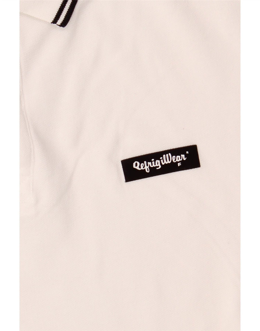 Refrigiwear Herre poloshirt Medium hvid bomuld