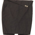 VINTAGE Womens Pencil Skirt IT 44 Medium W34 Grey Polyester Vintage Vintage and Second-Hand Vintage from Messina Hembry 