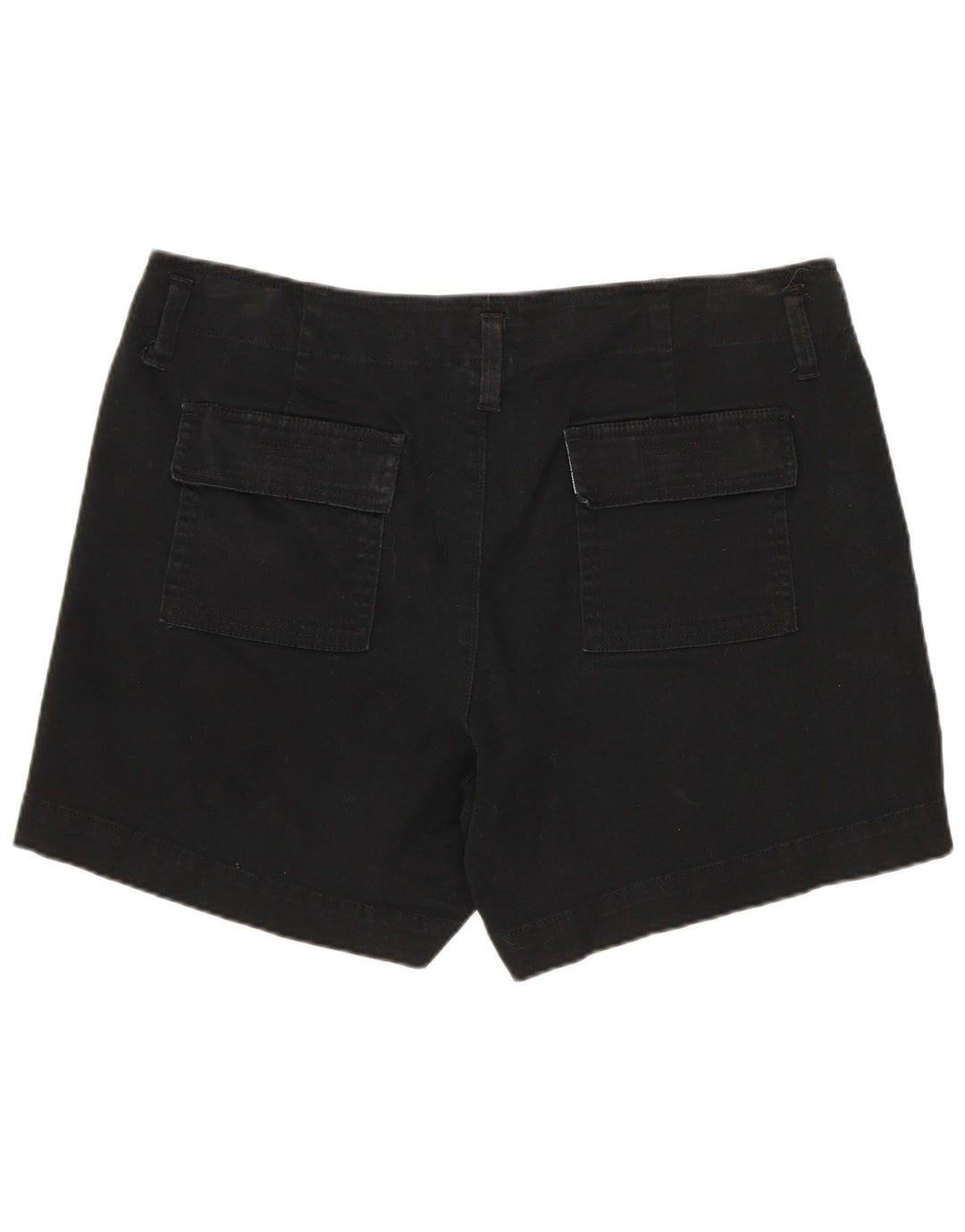 LEE Chino Shorts til kvinder US 12 Large W34 Black Bomuld