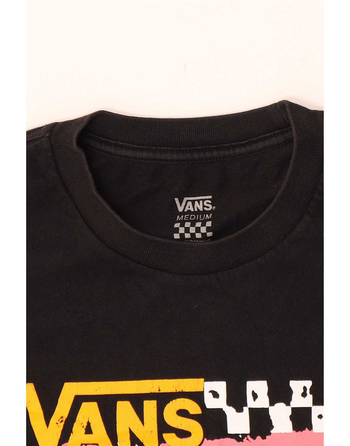 Vans Herre Grafisk T-Shirt Top Medium Sort