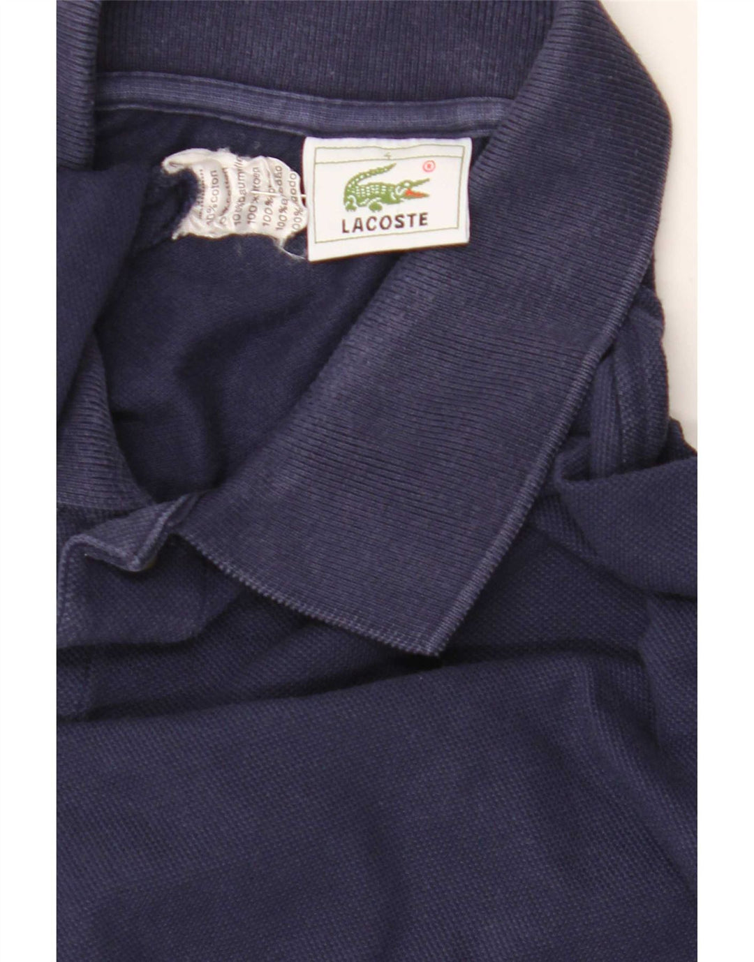 Lacoste Langærmet Polo Shirt til mænd Størrelse 4 Medium Navy Blue