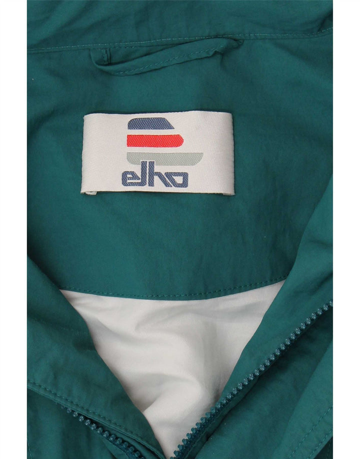 Elho Herre Hooded Windbreaker Jacket UK 42 XL Blå