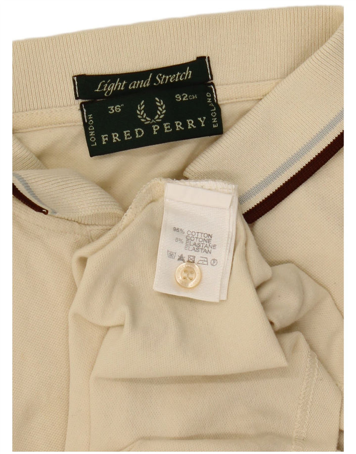 Fred Perry Herre poloskjorte lille beige bomuld