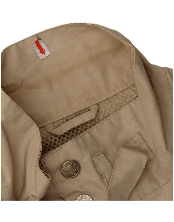 Rifle Heritage Utility Jacket UK 38 Medium Beige Polyester