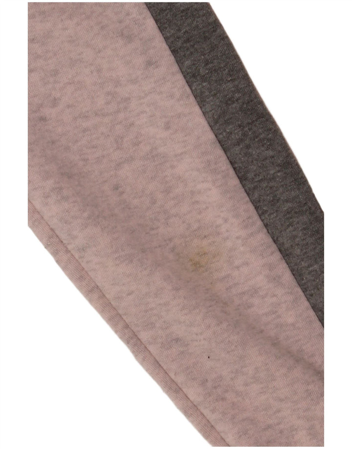 KAPPA Oversized grafisk hættetrøjetrøje til kvinder UK 10 Small Pink Colourblock