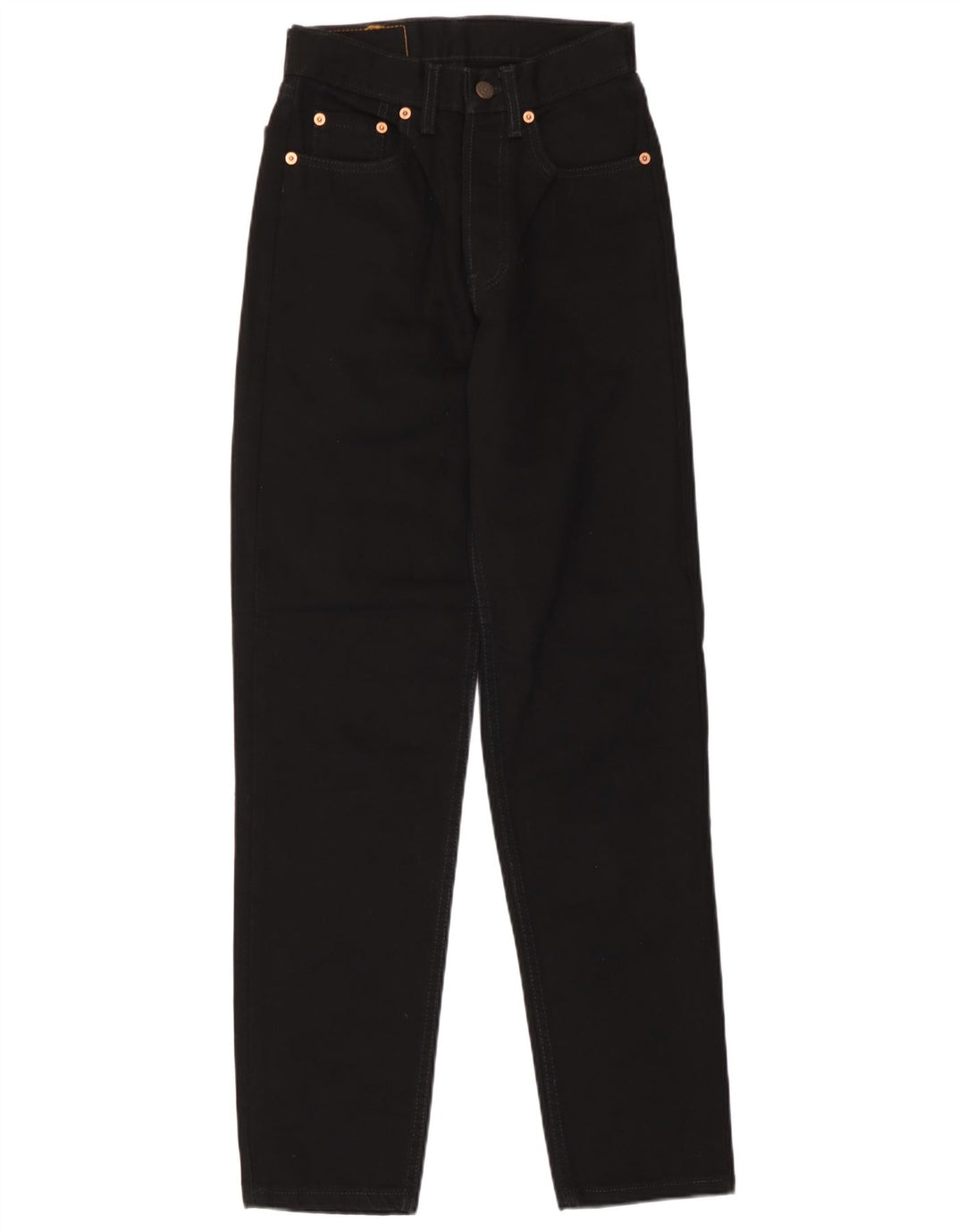 Levi's Womens 891 tilspidsede jeans W26 L30 sort bomuld