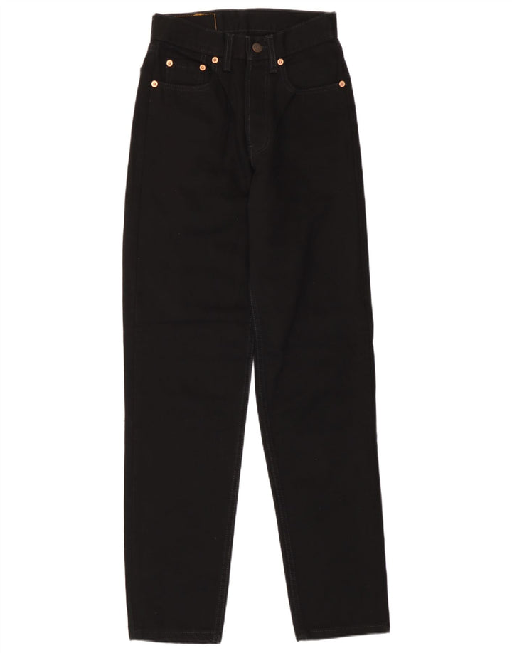 Levi's Womens 891 tilspidsede jeans W26 L30 sort bomuld