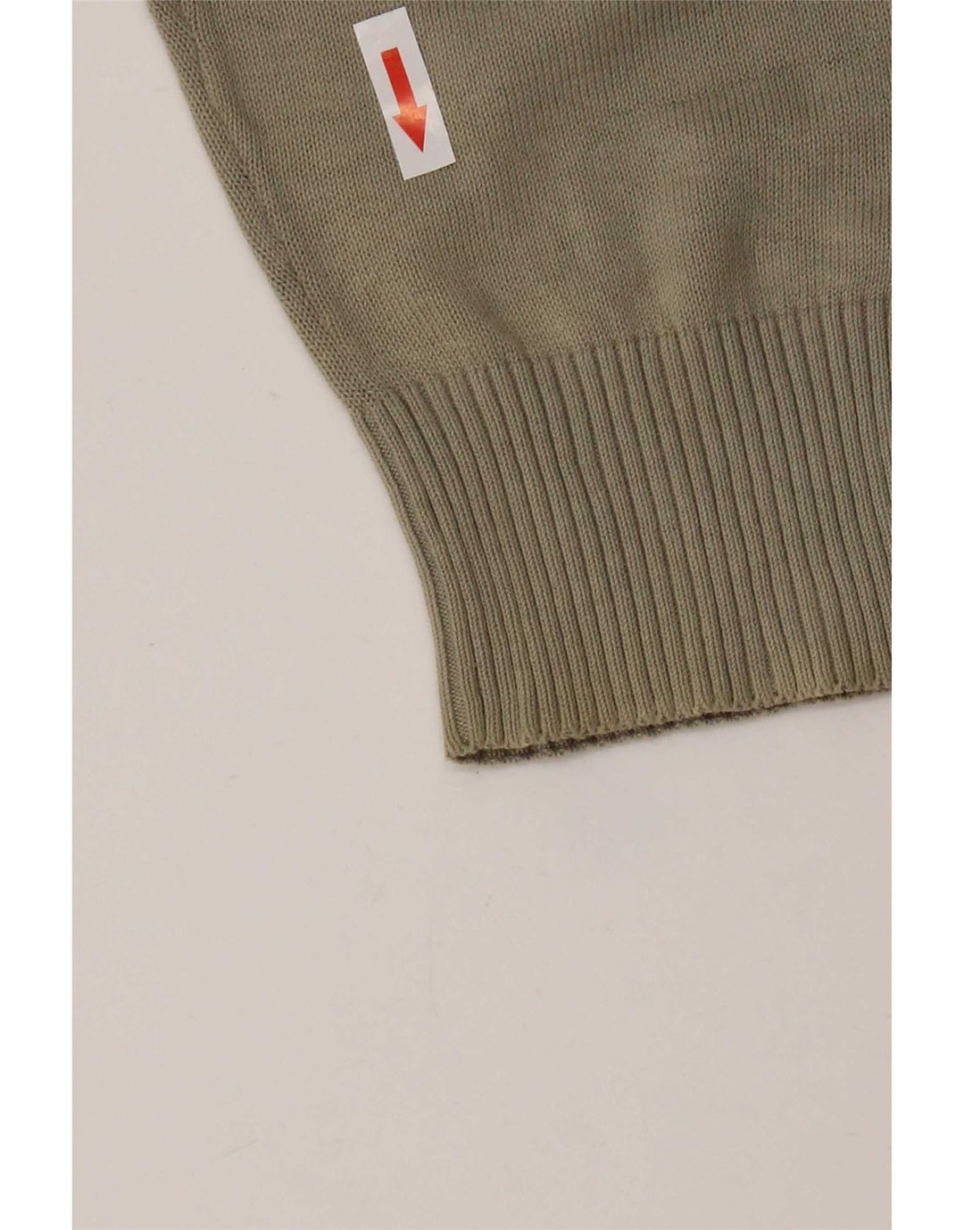 Tommy Hilfiger Herre Crew Neck Jumper Sweater Medium Khaki Bomuld