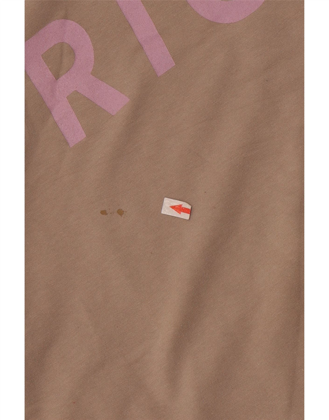 Richmond Herre Grafisk Sweatshirt Jumper Stor brun bomuld