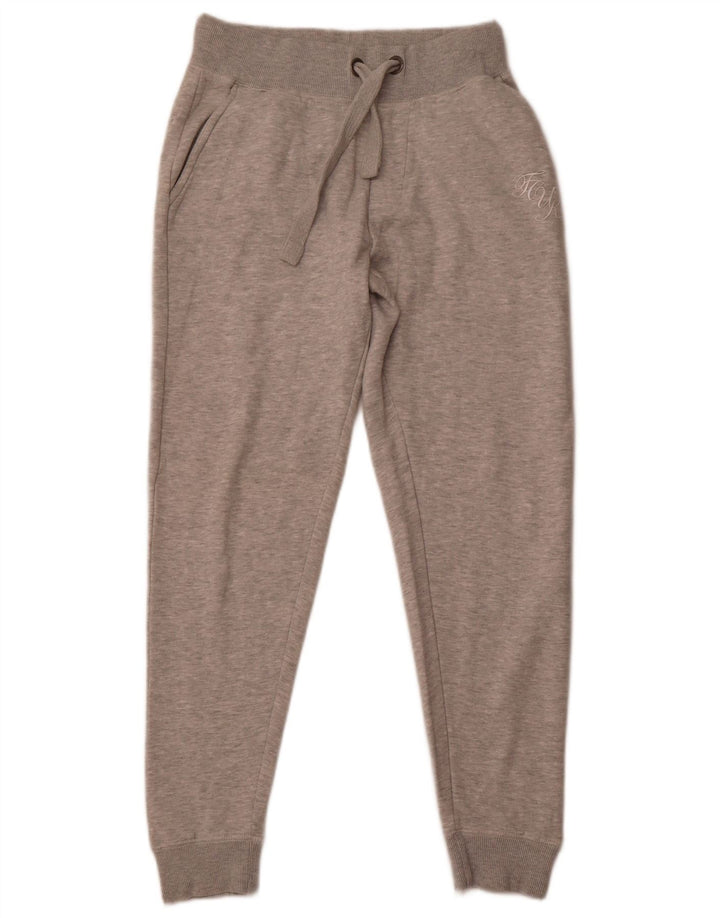 FRENCH CONNECTION Dame træningsdragt Bukser Joggers UK 12 Medium Grey