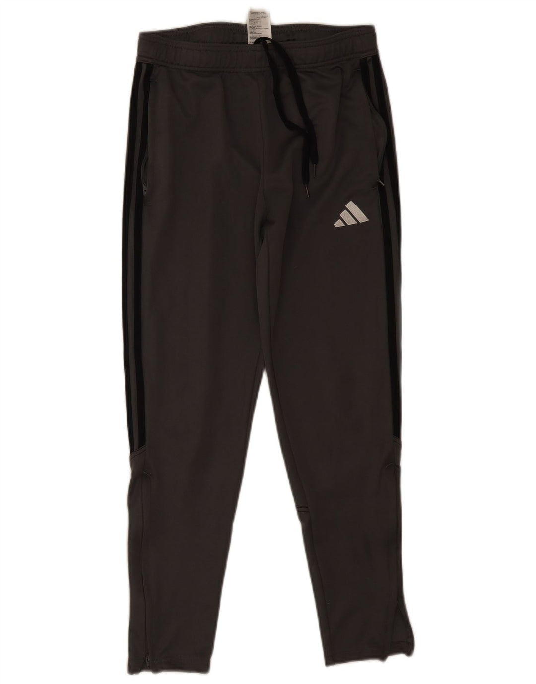 Adidas Træningsdragtsbukser til mænd mellemgrå polyester