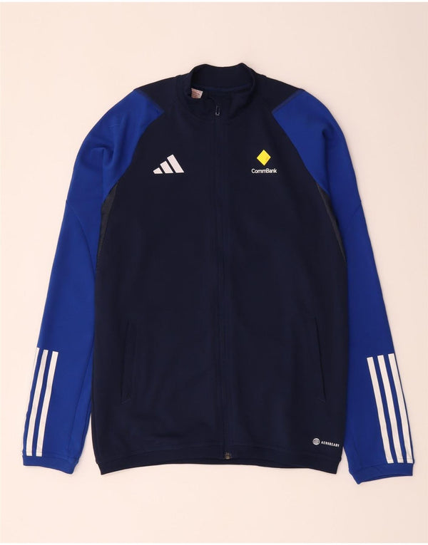 Adidas Boys Aeroready Træningsdragt Topjakke 15-16 år Marineblå