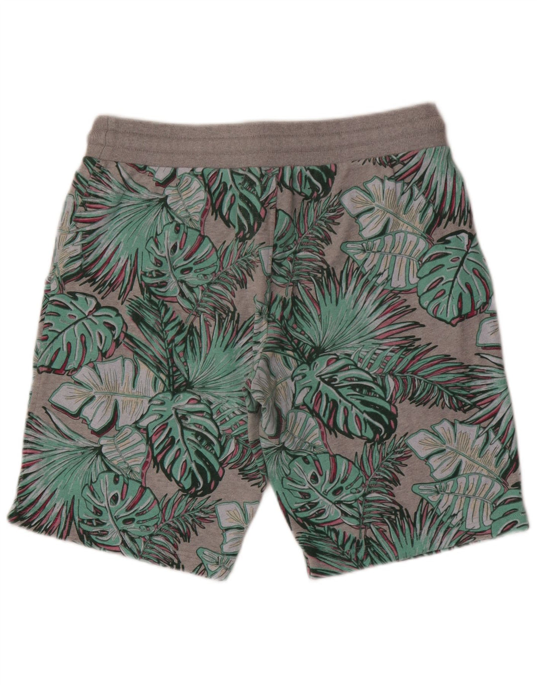Superdry Sportshorts til mænd, store grå blomstrede bomuld