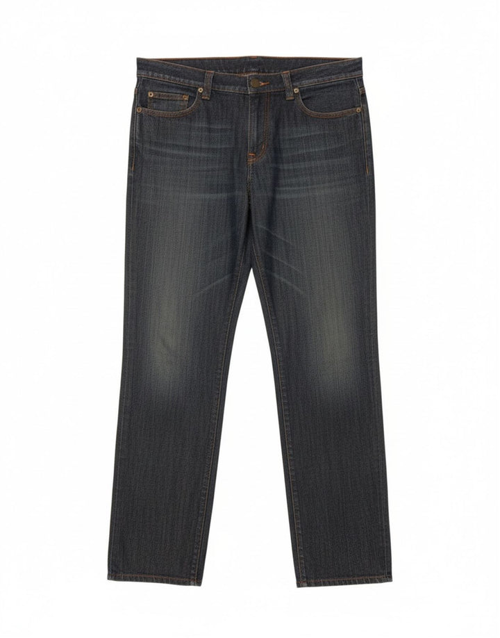 Iceberg Dame Slim Jeans W32 L32 Marineblå Bomuld