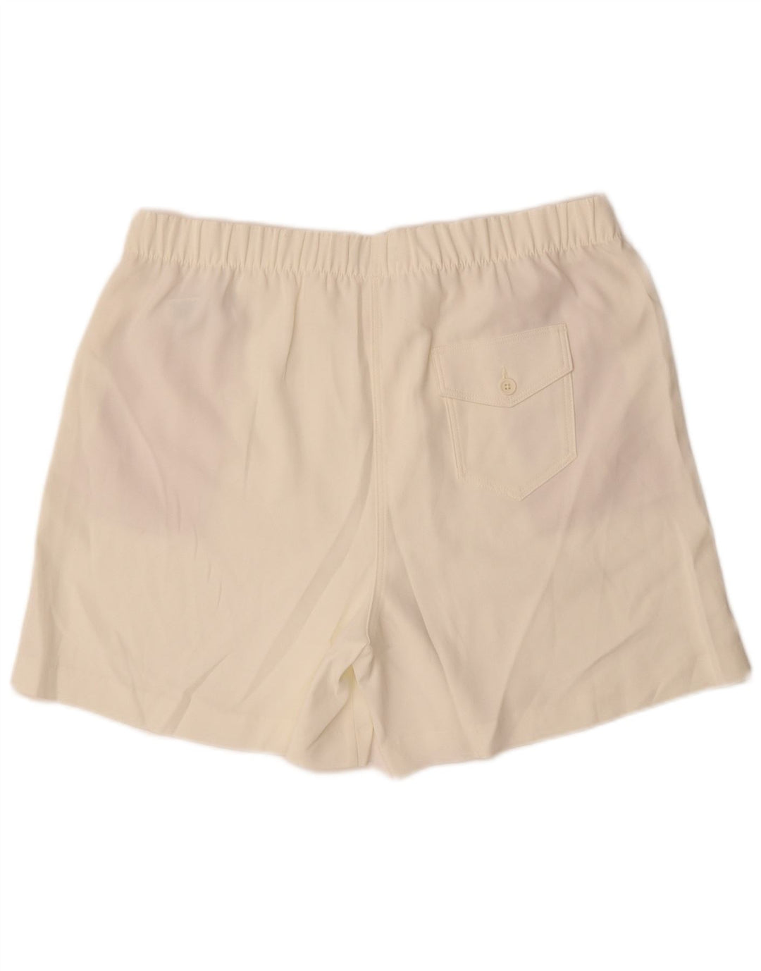 Marks & Spencer Chino Shorts til kvinder UK 18 XL W38 Off White Polyester