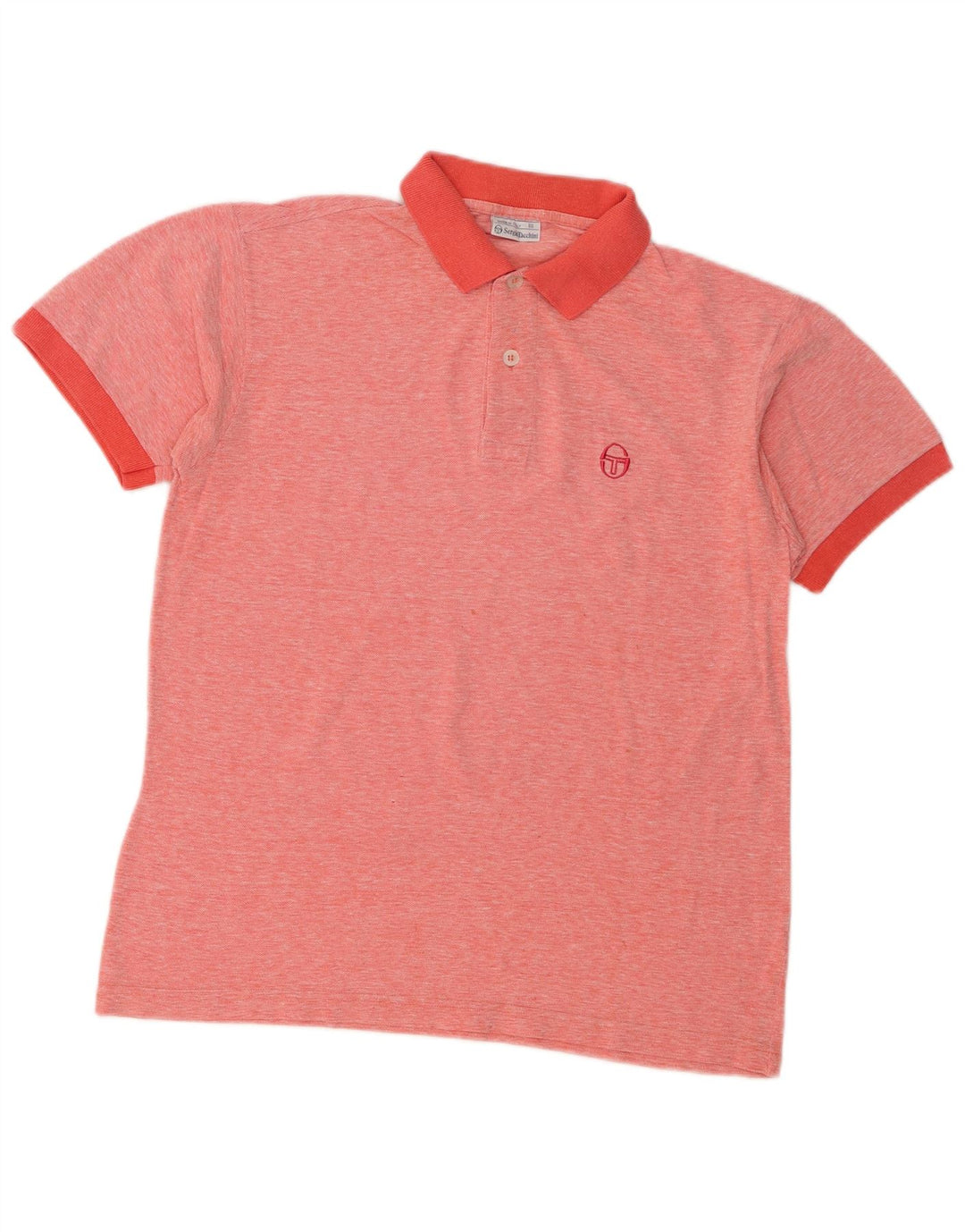 Sergio Tacchini Herre poloshirt Medium Pink Bomuld