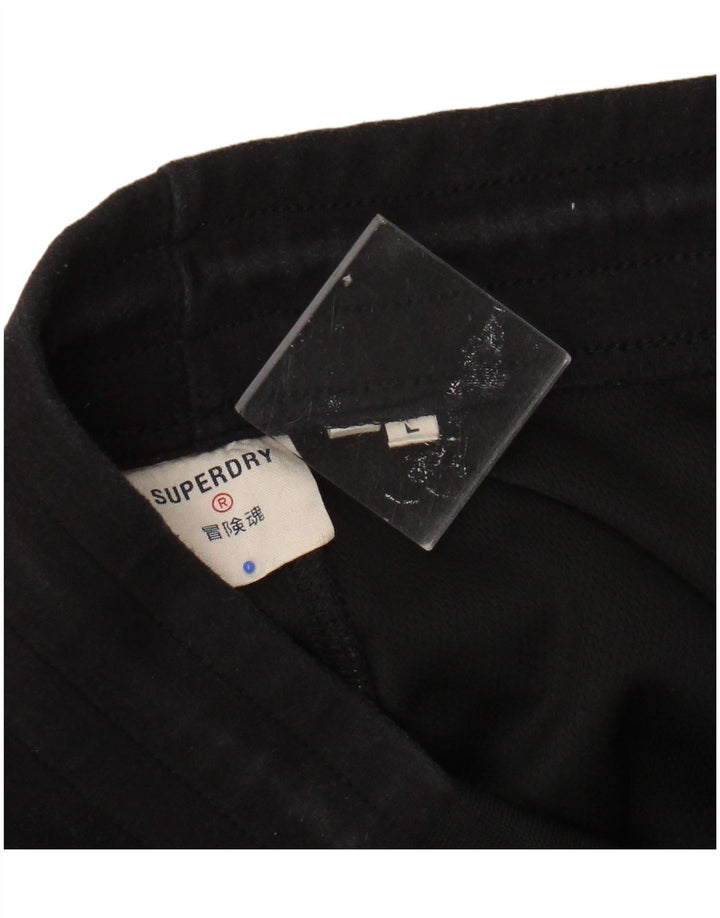 SUPERDRY Træningsdragt bukser til mænd Jogger Large Sort