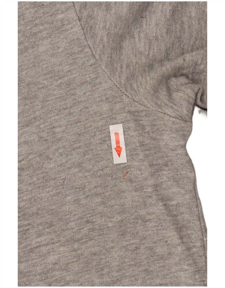 Kappa sweatshirt til mænd mellem grå flækket bomuld