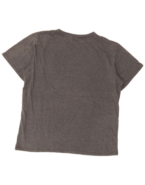 O'Neill Herre Grafisk T-Shirt Top 2XL Grå Bomuld