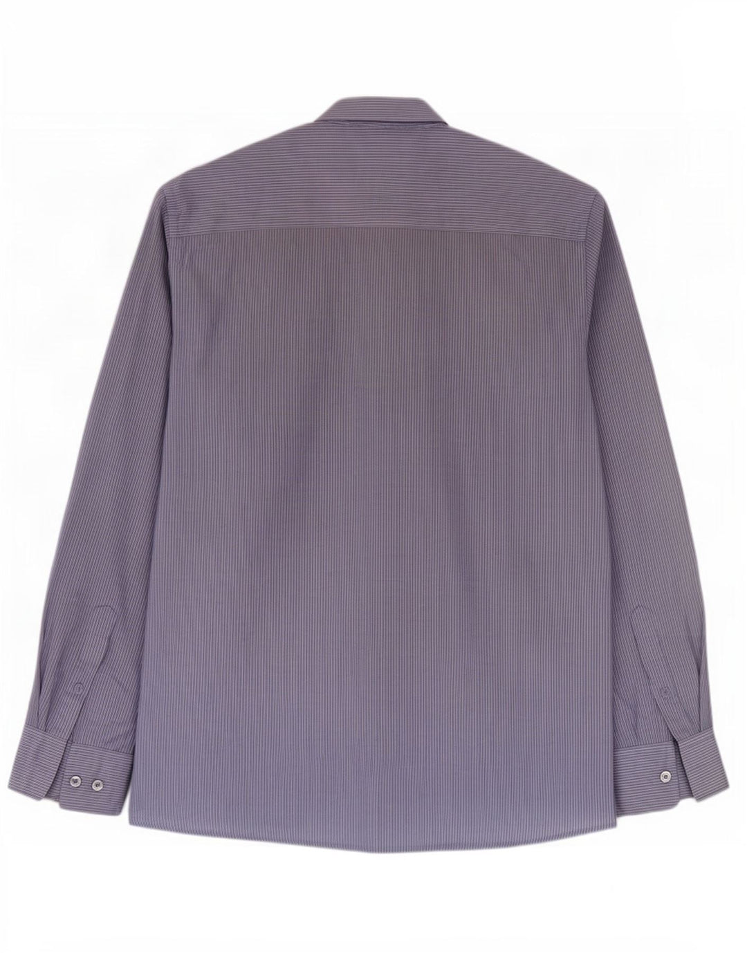 Pierre Cardin herreskjorte stor blå nålestribet polyester