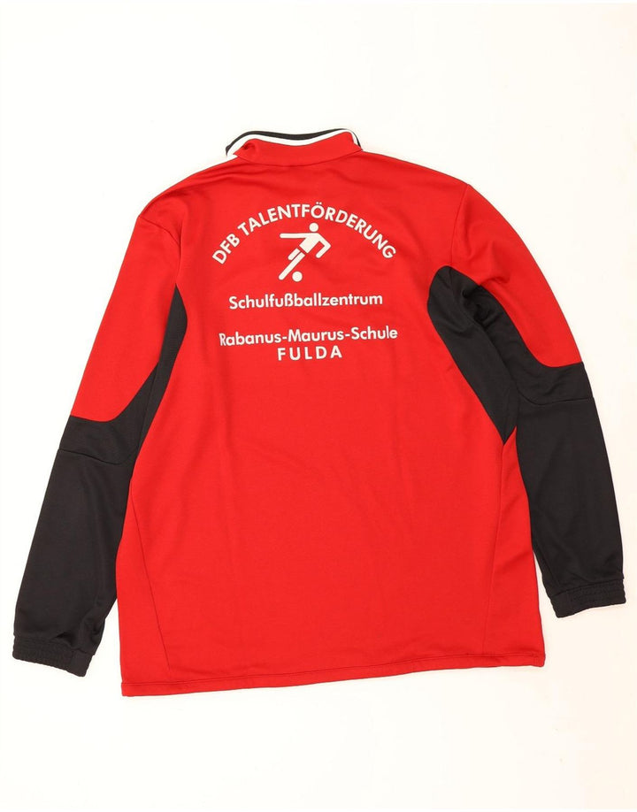 Adidas Herre Climacool Grafisk Pullover Træningsdragt Top UK 48/50 XL Rød