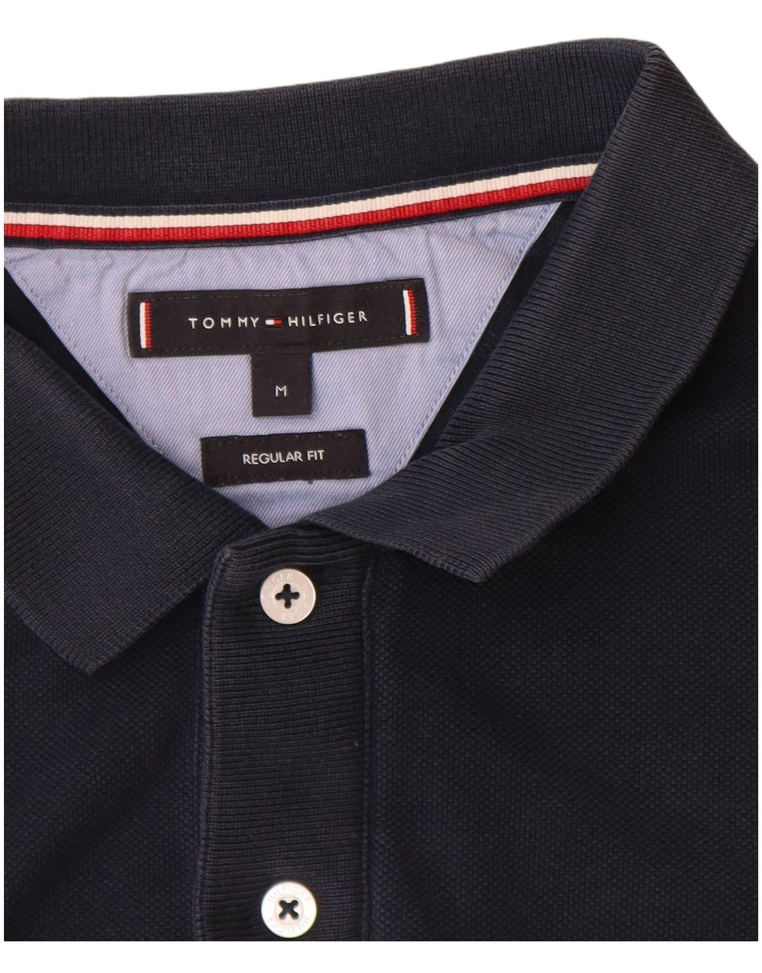 Tommy Hilfiger Herre Regular Fit Polo Shirt Medium Navy Blue
