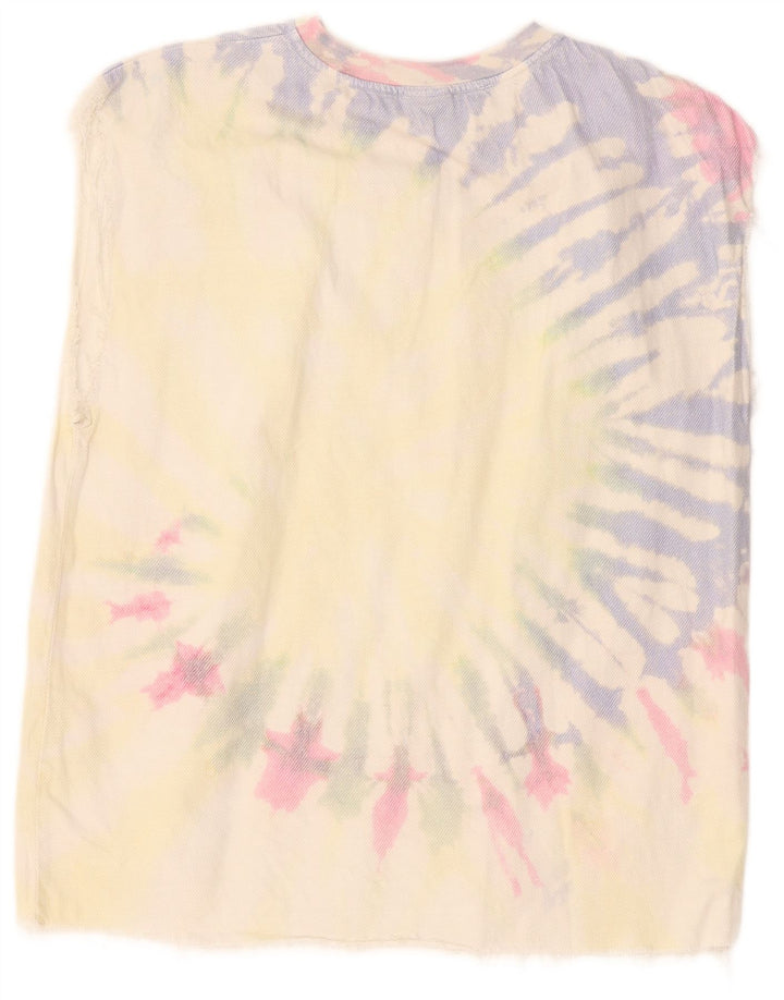 Zara Herrevest Top Lille flerfarvet Tie Dye Bomuld