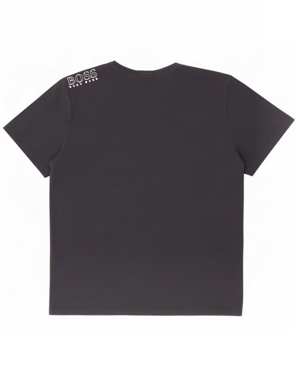 Hugo Boss Herre Regular Fit T-Shirt Top 3XL Marineblå Bomuld