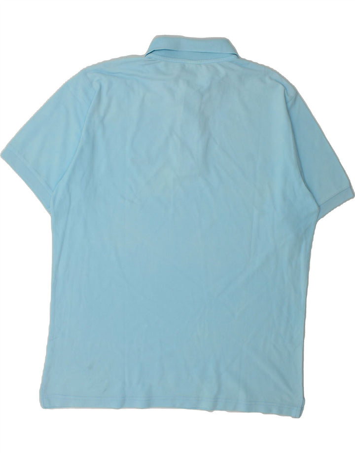 SPALDING Mens Polo Shirt XL Blue Cotton Vintage Spalding and Second-Hand Spalding from Messina Hembry 