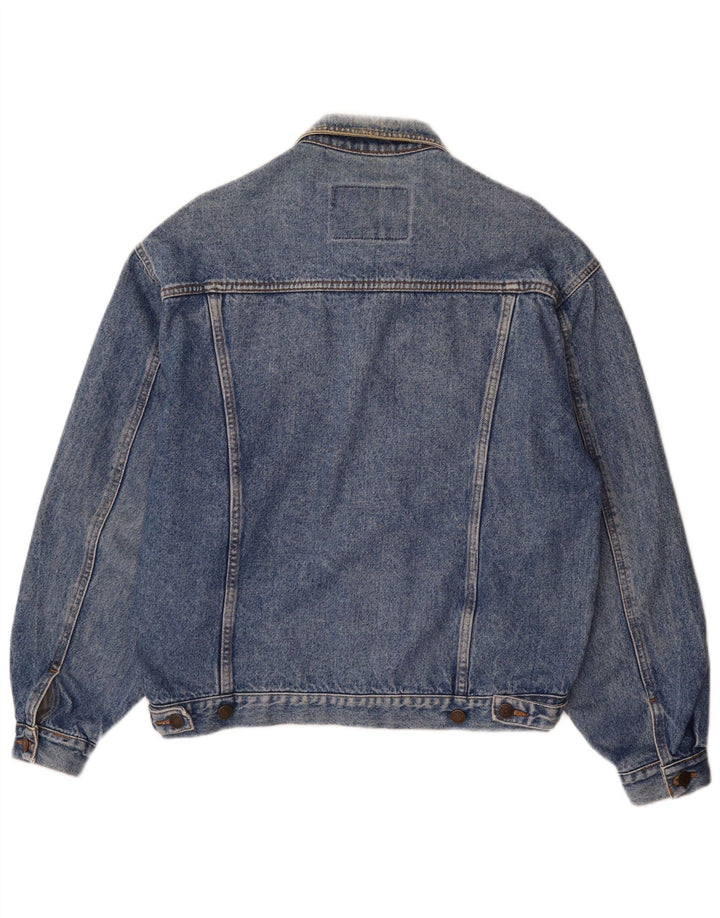 Casucci Herre denimjakke UK 38 Medium Blue Cotton