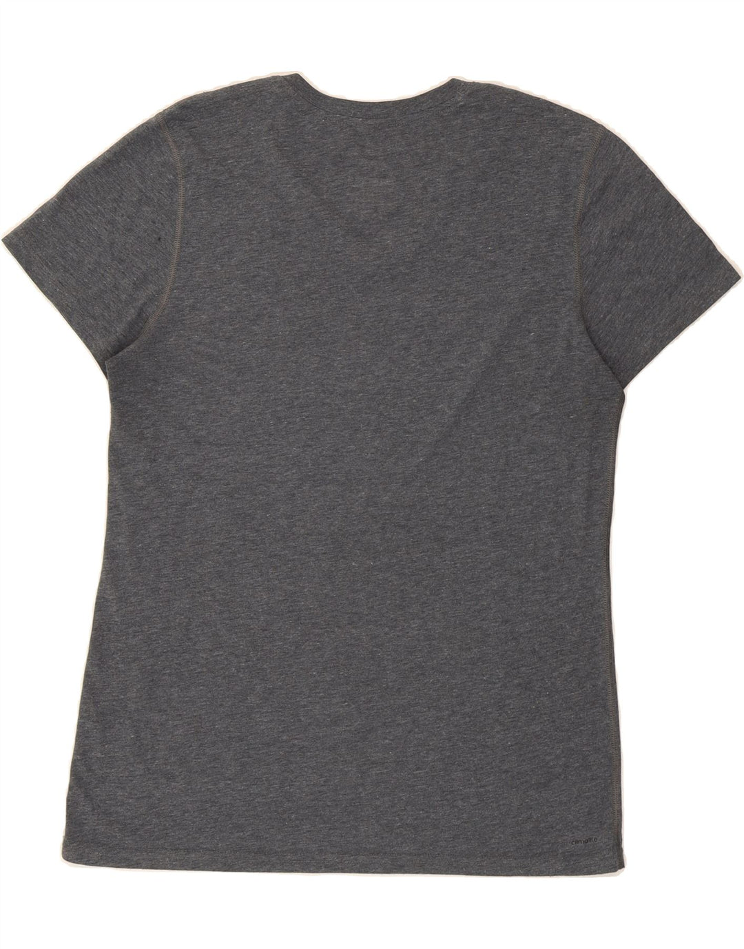 ADIDAS Womens T-Shirt Top UK 16 Large Grey Polyester Vintage Adidas and Second-Hand Adidas from Messina Hembry 