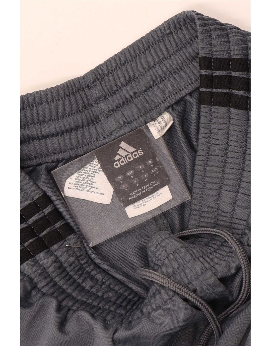 Adidas Træningsdragtsbukser til mænd Små grå polyester
