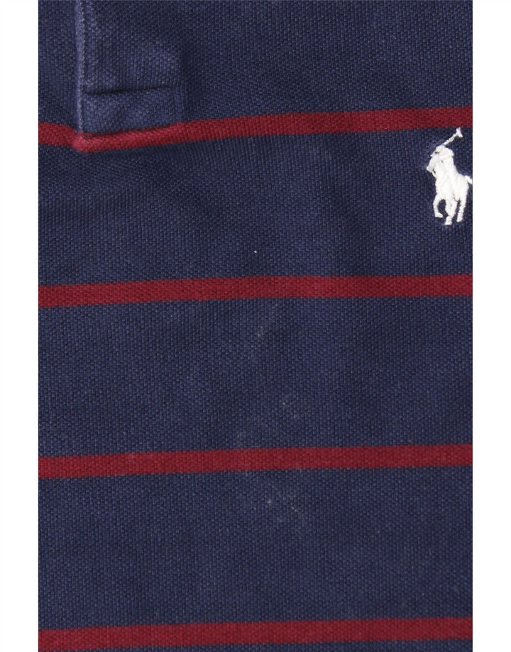 POLO RALPH LAUREN Herre Custom Slim Fit Polo Shirt Medium Marineblå Stribet
