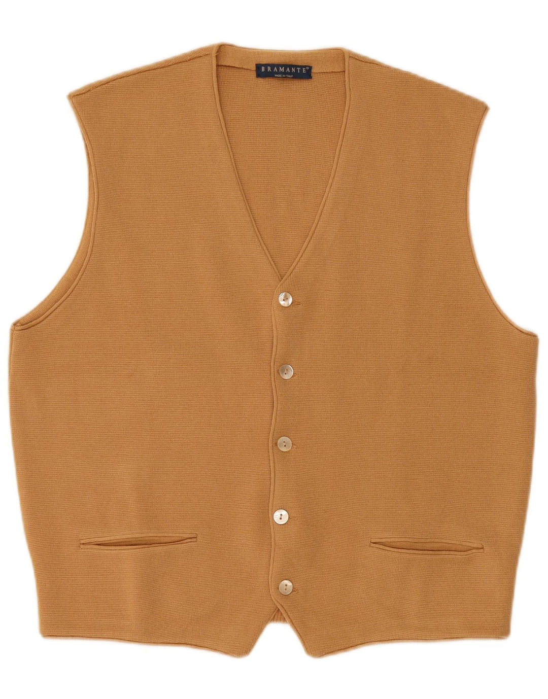 Bramante herrevest mellembeige uld