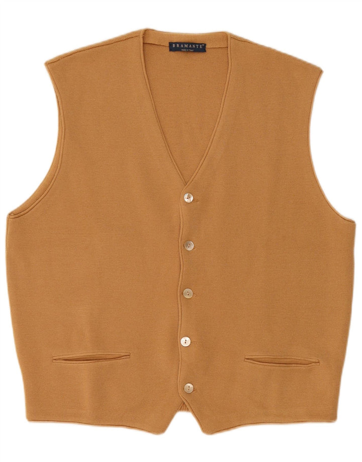 Bramante herrevest mellembeige uld