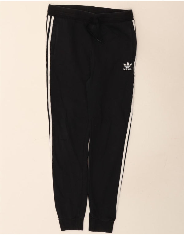 Adidas Pige Træningsdragt Bukser Joggers 15-16 År Sort Bomuld