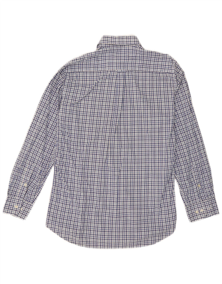 Barbour herreskjorte lille blå Gingham