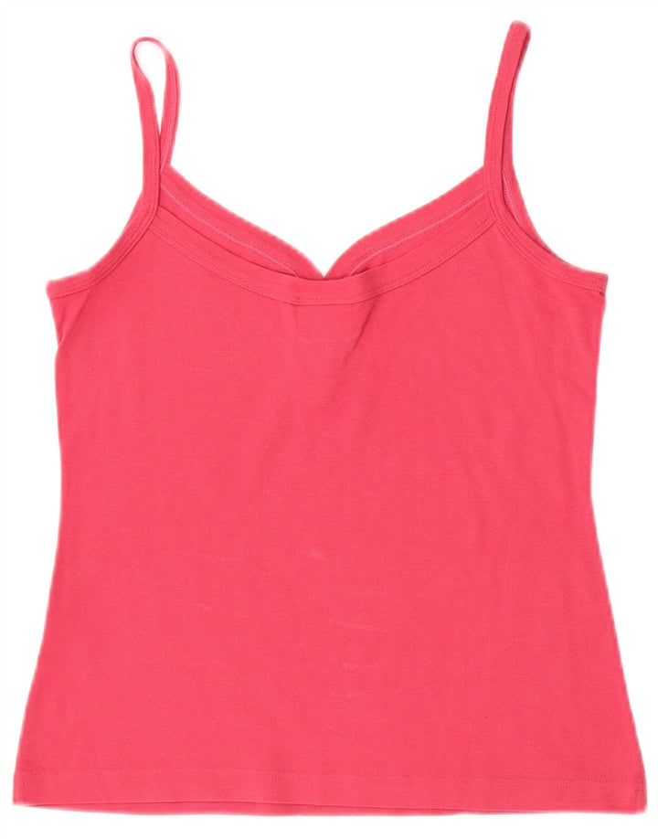 Lacoste Dame Cami Top Størrelse 40 Medium Pink Bomuld